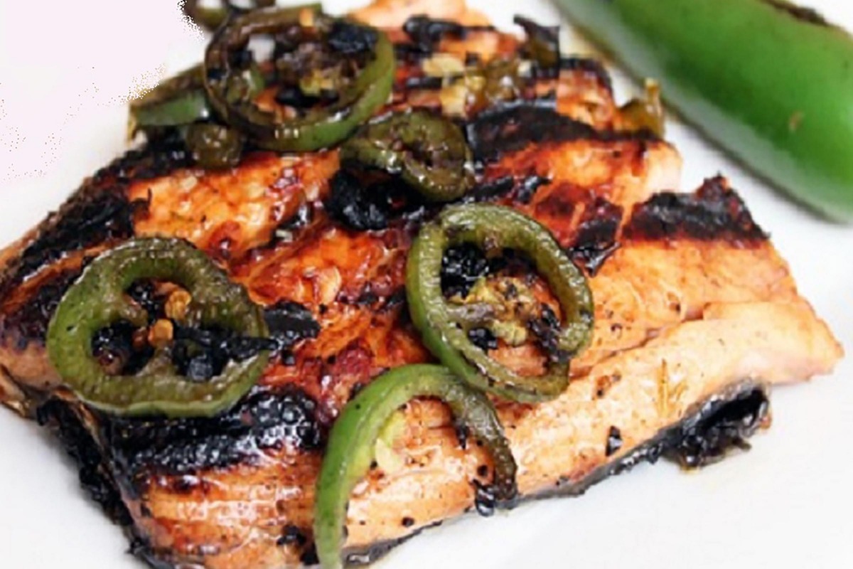 Orange-Jalapeno Salmon