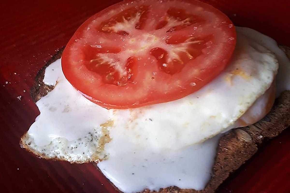 Carb Smart Breakfast Sandwich