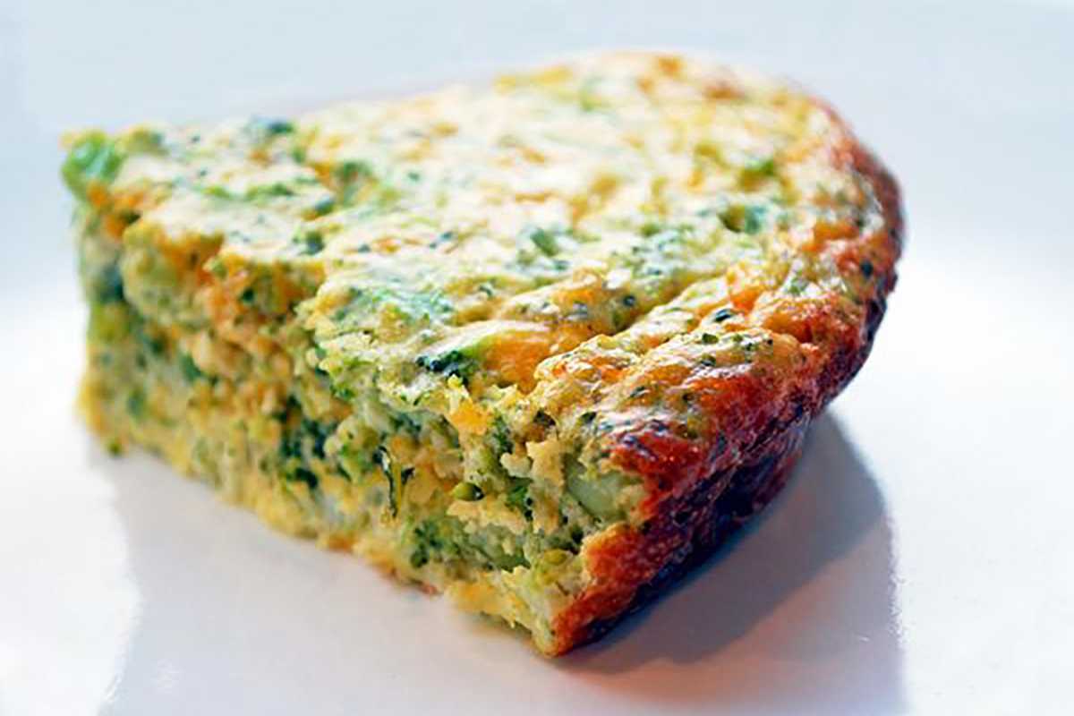 Crustless Broccoli Quiche