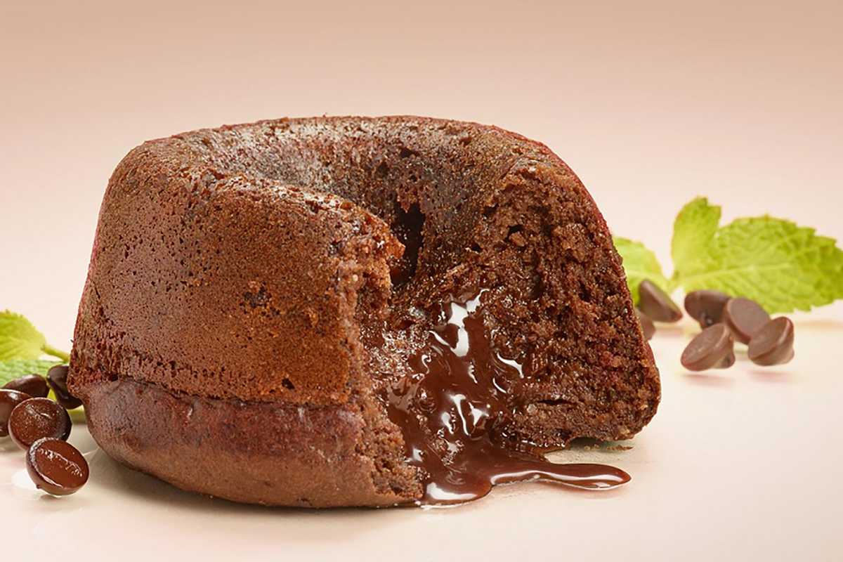 High Protein Chocolate Lava Cake