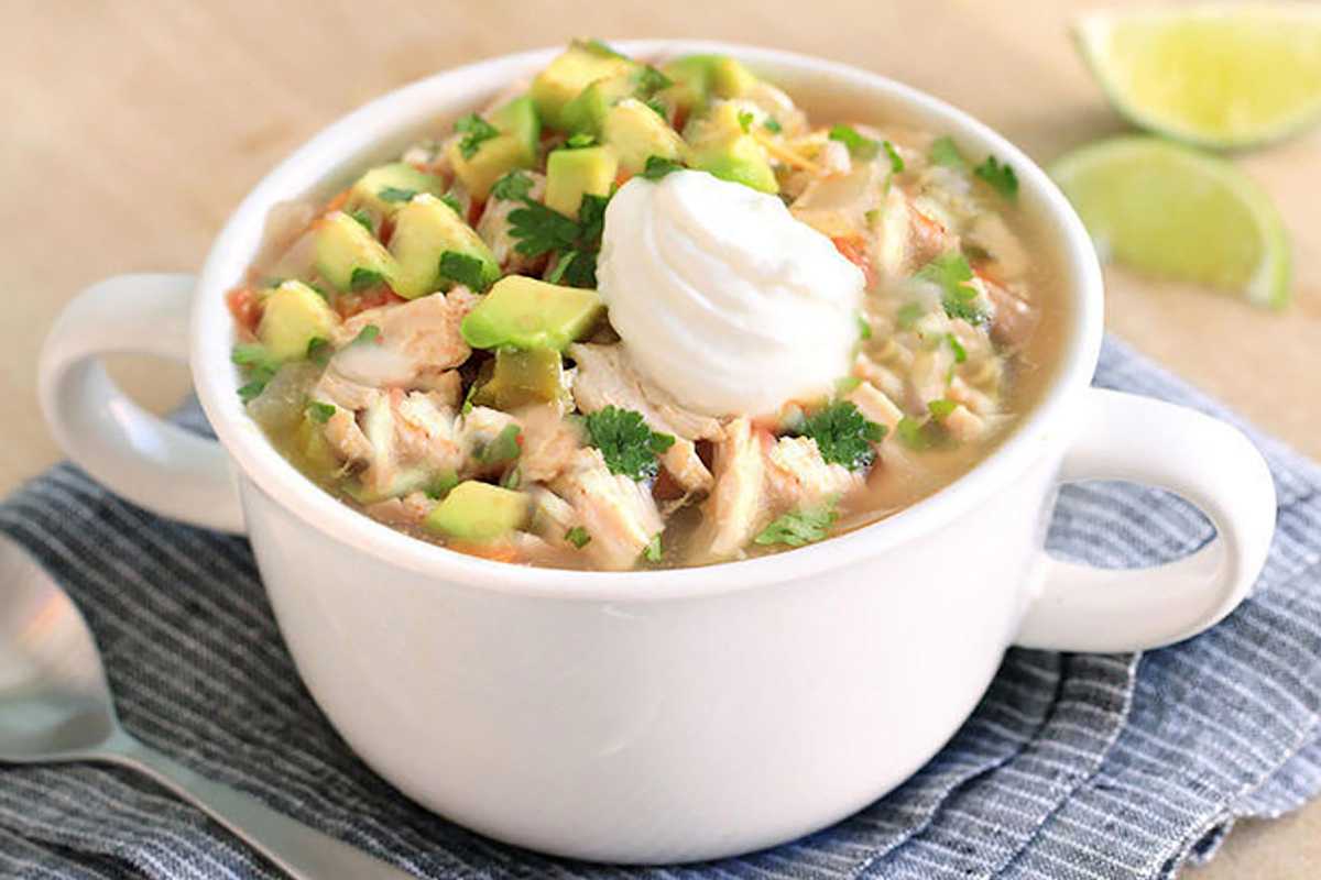 Lean Mexican Chicken Soup