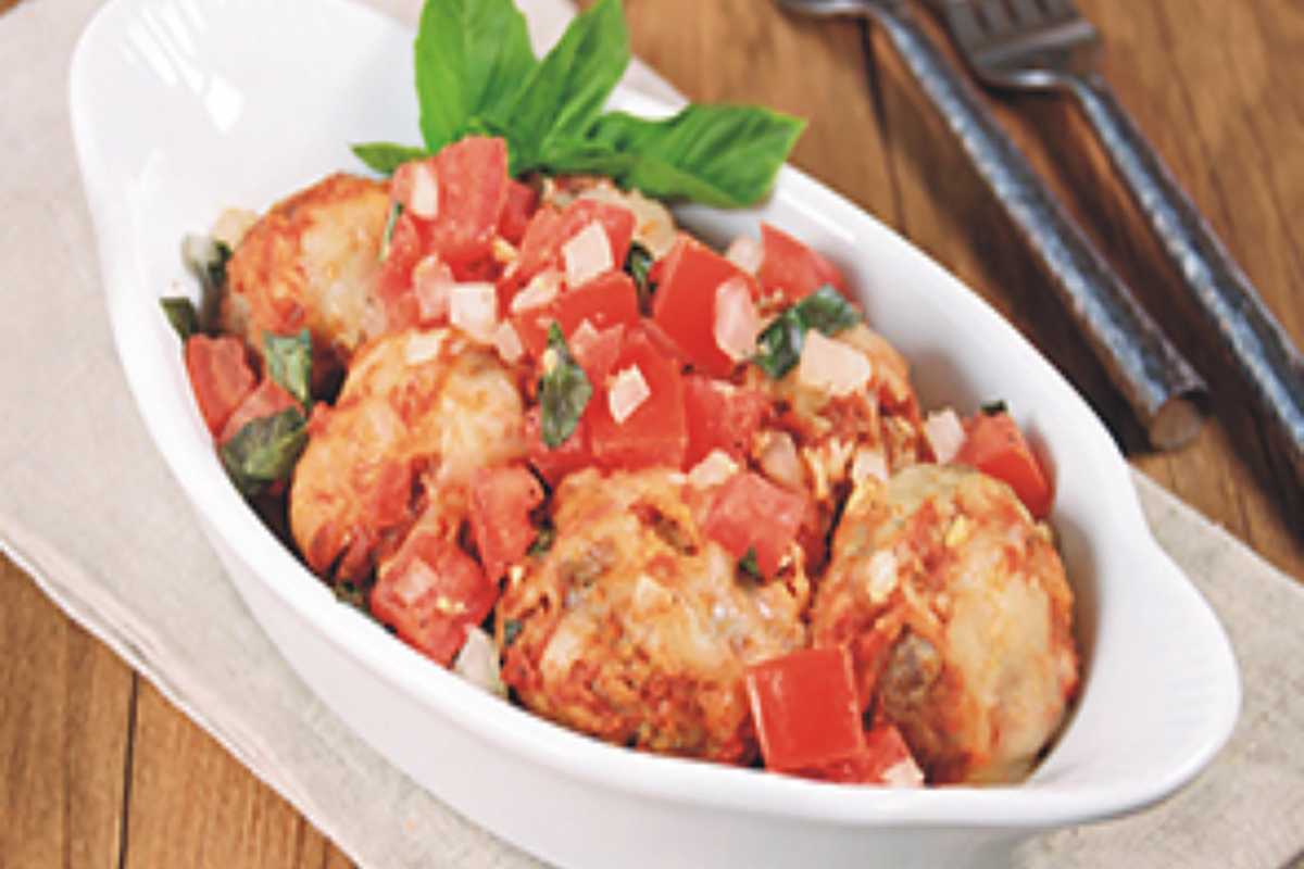 Low Carb Parmesan Meatballs