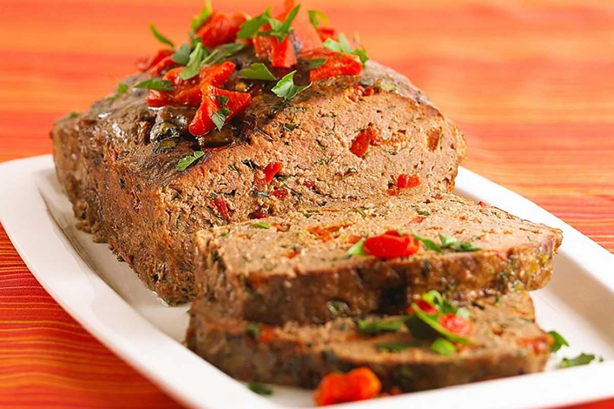 Mediterranean Style Low Carb Meatloaf