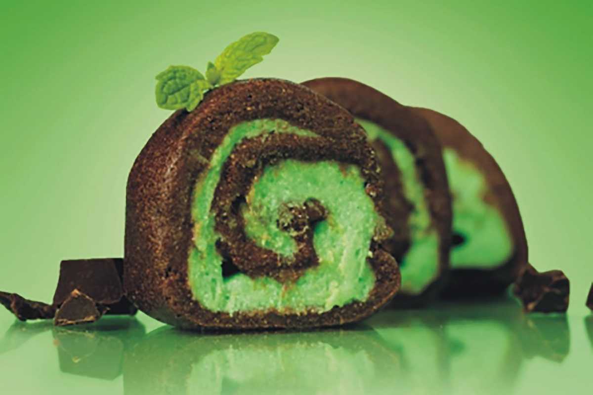 Quest Chocolate Mint Swiss Roll