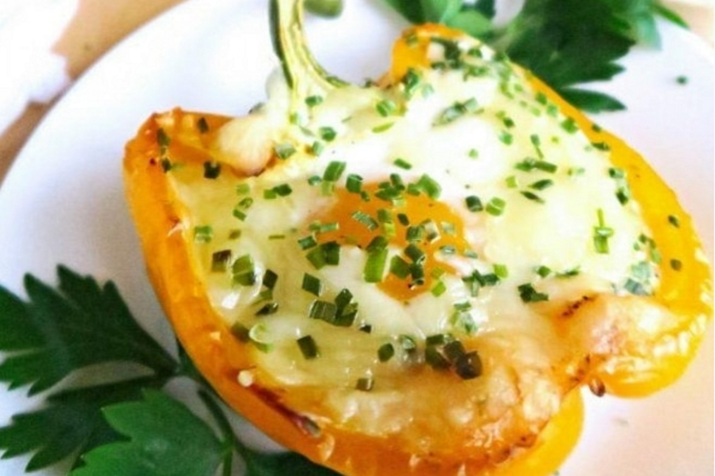 Egg Stuffed Pepper